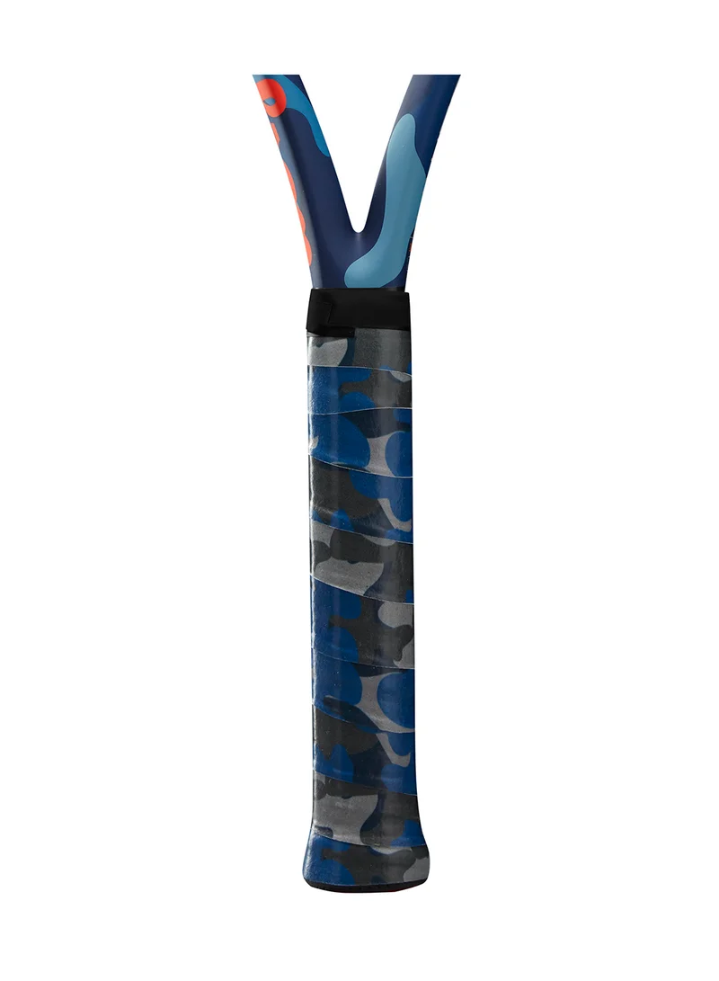 Wilson Tennis Pro Camoflage Blue/Black Overgrip - 3 overgrips pack