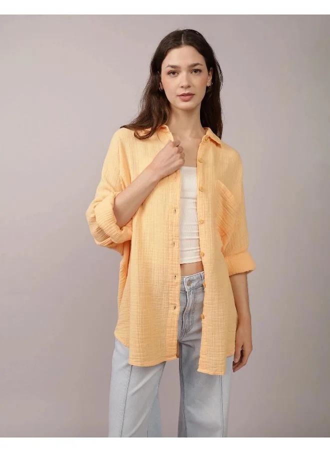 امريكان ايجل AE Go Big Oversized Shirt