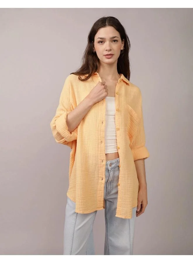 امريكان ايجل AE Go Big Oversized Shirt