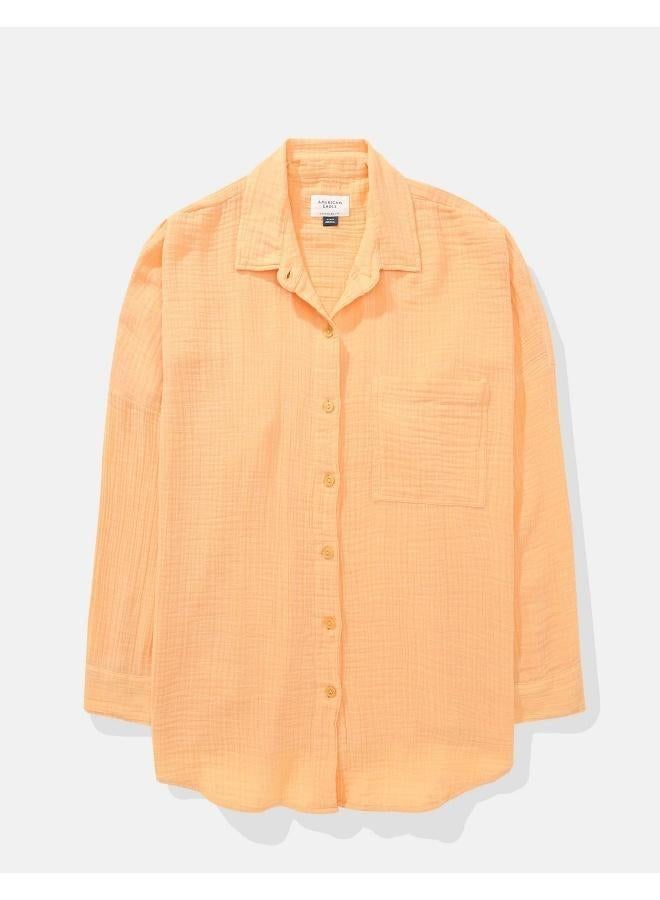 American Eagle AE Go Big Oversized Shirt - Image 3