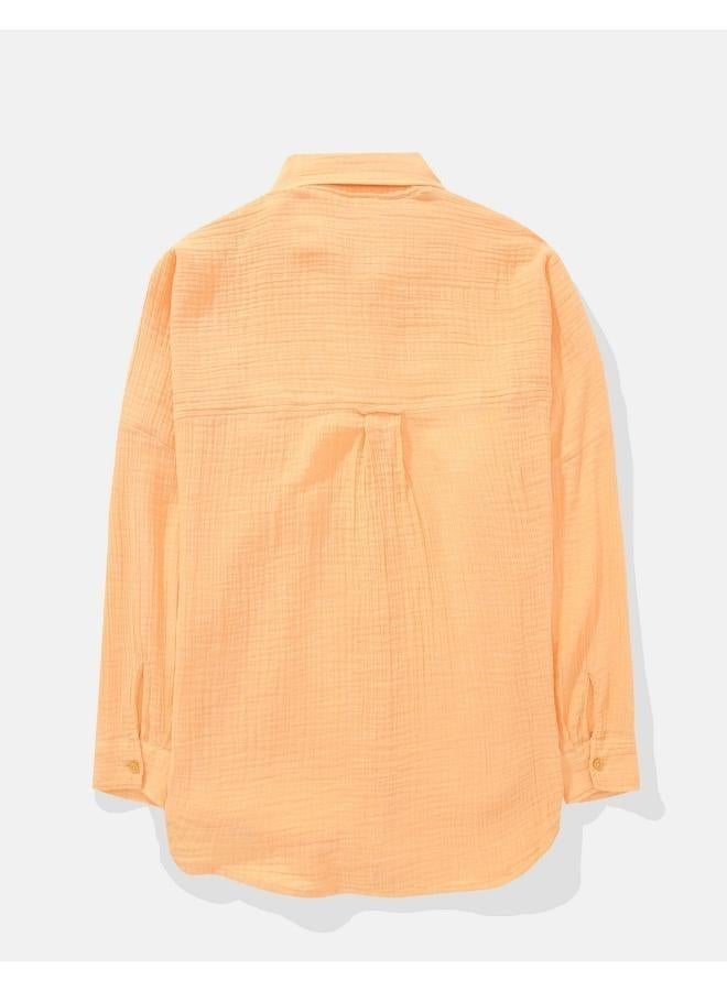 American Eagle AE Go Big Oversized Shirt - Image 2