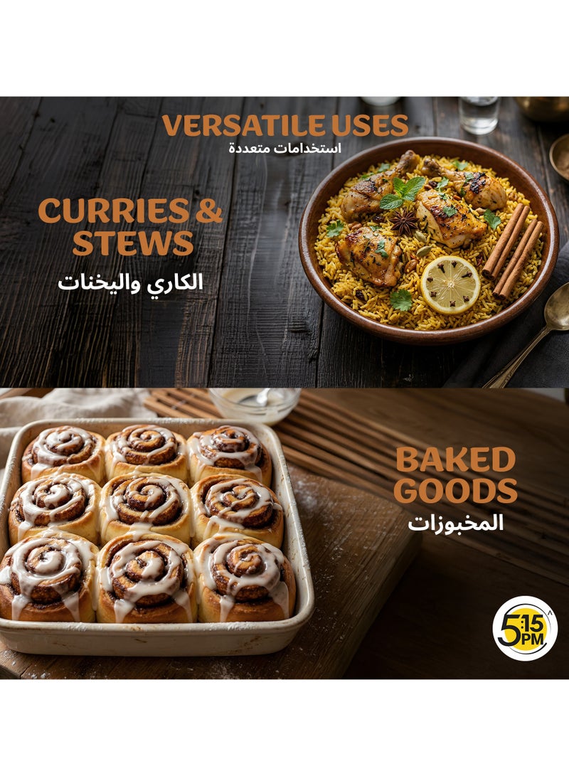 5:15PM Ceylon Cinnamon Sticks Original 100gm | SriLankan Dalchini Cinnamon Whole Stick | World's Finest Ceylon Cinnamon Roll Quills | Genuine Source Certified - Image 4