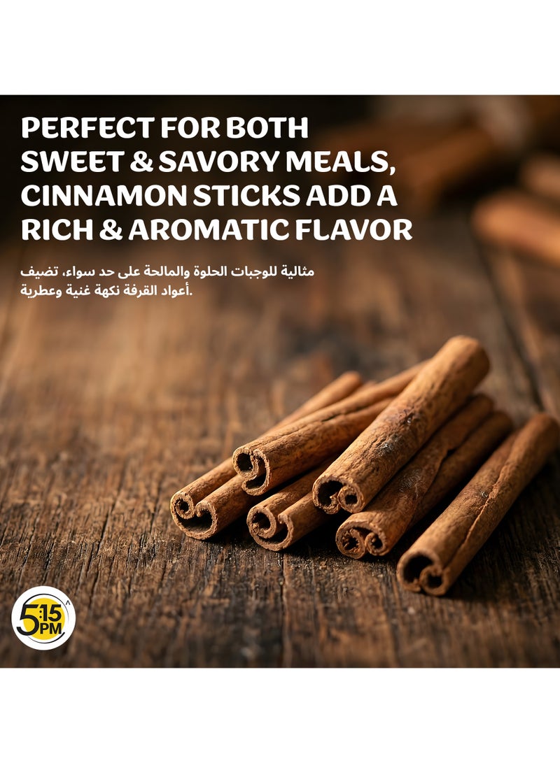 5:15PM Ceylon Cinnamon Sticks Original 100gm | SriLankan Dalchini Cinnamon Whole Stick | World's Finest Ceylon Cinnamon Roll Quills | Genuine Source Certified - Image 3