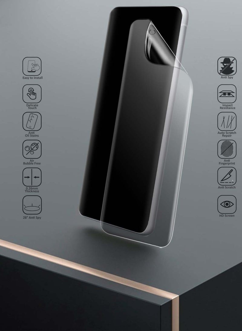 دبليو تيك حماية شاشة رقيقة ومرنة من هيدروجيل Xiaomi Redmi Note 15 5G 2025 - شفاف - Image 2