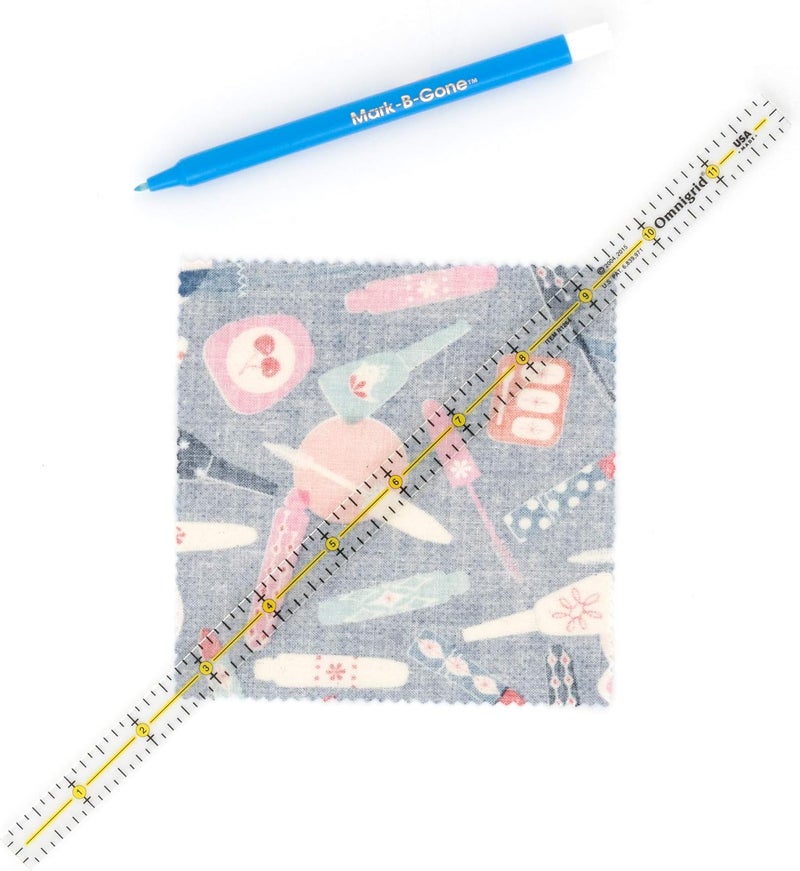 Omnigrid Dritz Marking Ruler Trio Set with Lengths 4", 6", 12" - Image 2