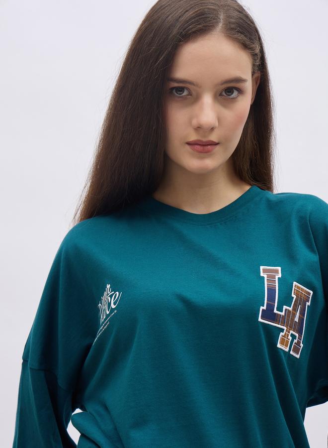 Styli Graphic Print Oversized T-Shirt - Image 4