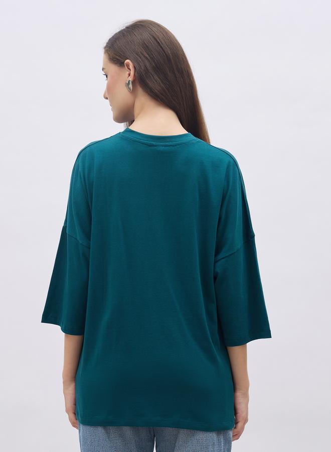 Styli Graphic Print Oversized T-Shirt - Image 5