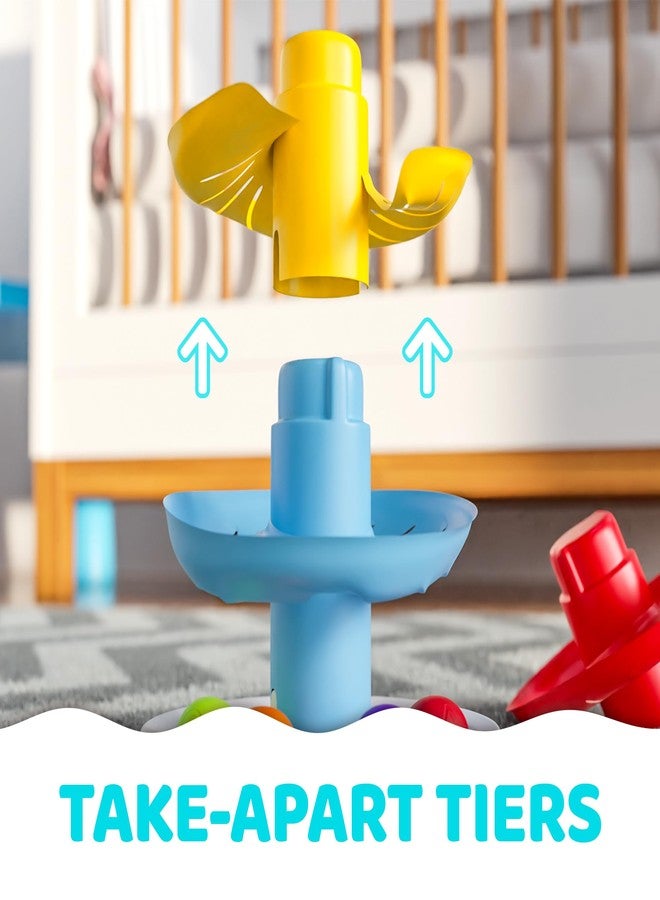 Lollipop Little Tikes Rainbow Tower Ball Drop Toddler Toy - Learning & Developmental Tower for Preschool Educational Games Toys for Kids 6 Months+ - Image 5