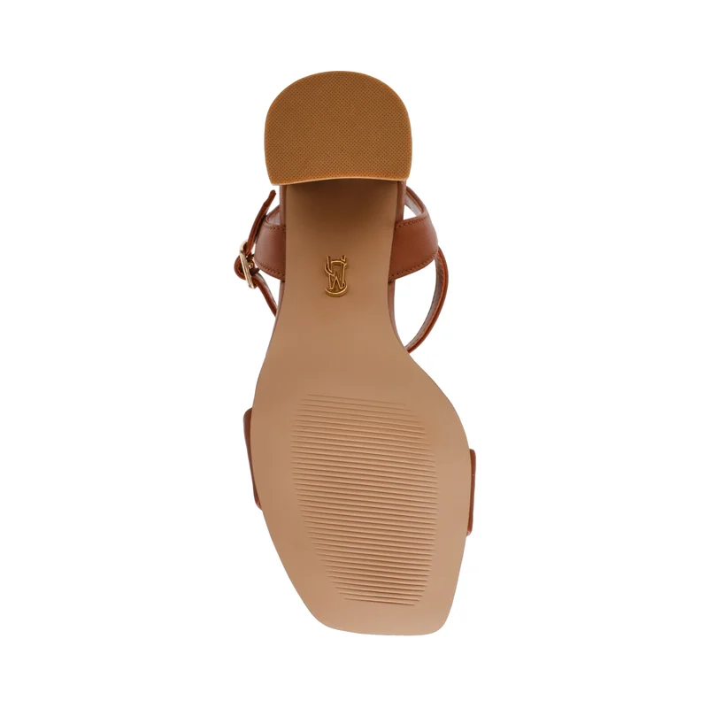 STEVE MADDEN  Labella Metal Accent Ankle Loop Block Heeled Sandals for Women | Best Price UAE
