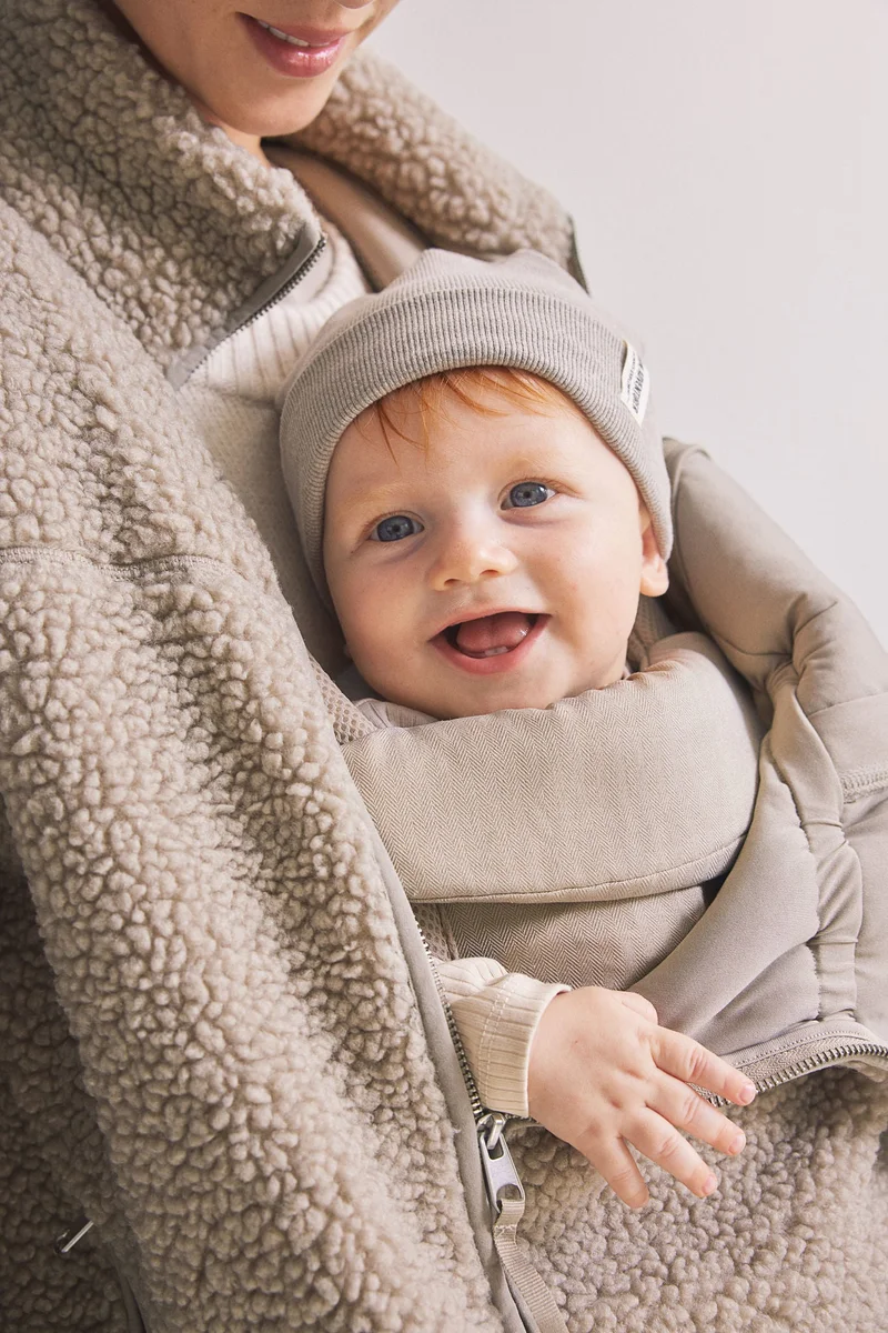 اتش اند ام MAMA Before & After Babywearing teddy jacket