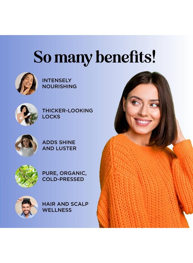 مايبل هوليستكس زيت تامانو عضوي نقي 100% - زيت تامانو معصور على البارد عضوي للعناية بالبشرة والشعر - بكر غير مكرر وغير معدل وراثيًا ونباتي وخالٍ من القسوة ومرطب للبشرة والوجه - تم اختباره من قبل أطباء الجلدية (4 أونصة سائلة) - Image 2