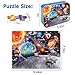 LELEMON Puzzles for Kids Ages 46 Space 60 Piece Puzzles for Kids Ages 35 in a Metal Box Educational Jigsaw Puzzles Childrens Puzzle Games Puzzle Toys for Girls and Boys - Image 4