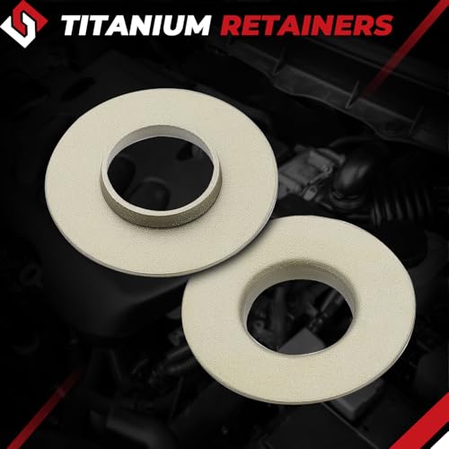 ISINFLASH LS .660" Dual Valve Spring Platinum Kit with Retainers Fit for 15 Degree LS Heads LS1 LS2 LS3 LS4 LS6 L76 L92 L99 LQ4 LQ9 L33 LSA 4.8L 5.3L 6.0L 6.2L SK001 (Steel) - Image 3