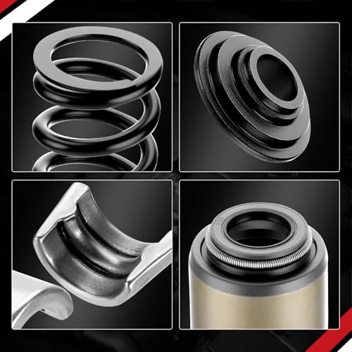 ISINFLASH LS .660" Dual Valve Spring Platinum Kit with Retainers Fit for 15 Degree LS Heads LS1 LS2 LS3 LS4 LS6 L76 L92 L99 LQ4 LQ9 L33 LSA 4.8L 5.3L 6.0L 6.2L SK001 (Steel) - Image 4