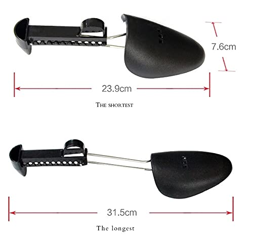 Aegon Shoe Tree Shaper Expander Stretcher Holder Adjustable Size for Men & Women (1 Pair) - Image 4