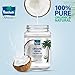 Parachute Naturalz Organic Virgin Coconut Oil  Cooking Oil Hair Oil Body Oil  Oil Pulling  Cold Pressed  Unbleached  Unrefined  NonHydrogenated  MCT Oil  USDA Certified 67 Fl Oz  Glass Jar - Image 4