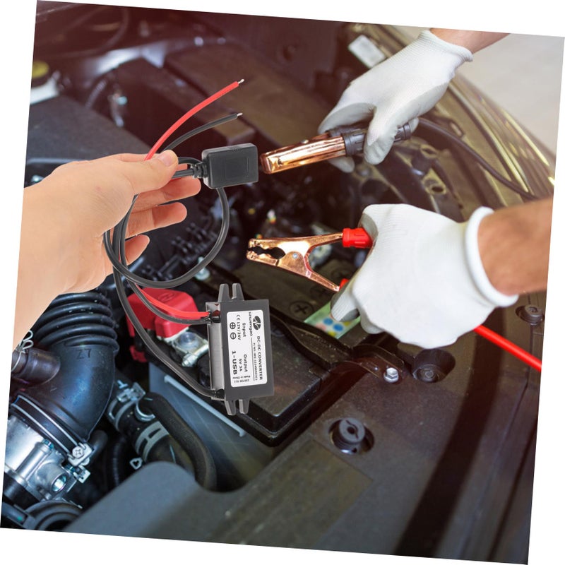 Cabilock 12V إلى 5V DC DC محول باك وحدة إمداد الطاقة USB لشاحن السيارة - Image 4