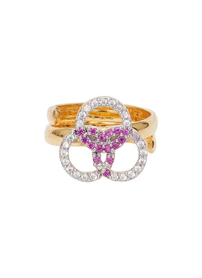VOYLLA Sparkling Essentials Borromean Pattern CZ Mangalsutra Set  - Image 5