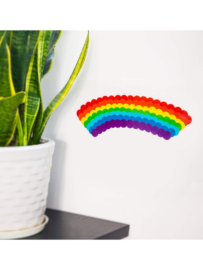 MissTiara - 10-Sheets Multicolor Round Dot Sticker - Image 1
