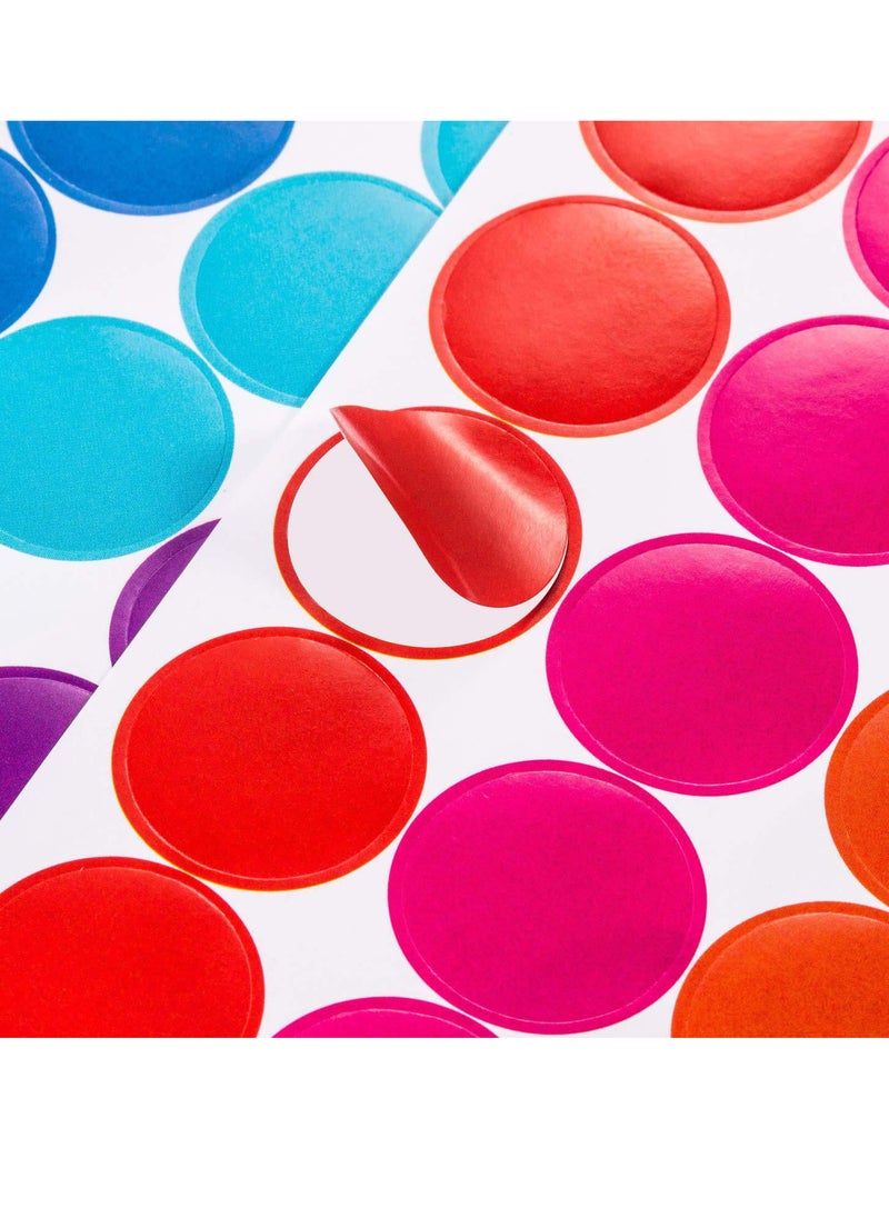 MissTiara - 10-Sheets Multicolor Round Dot Sticker - Image 1