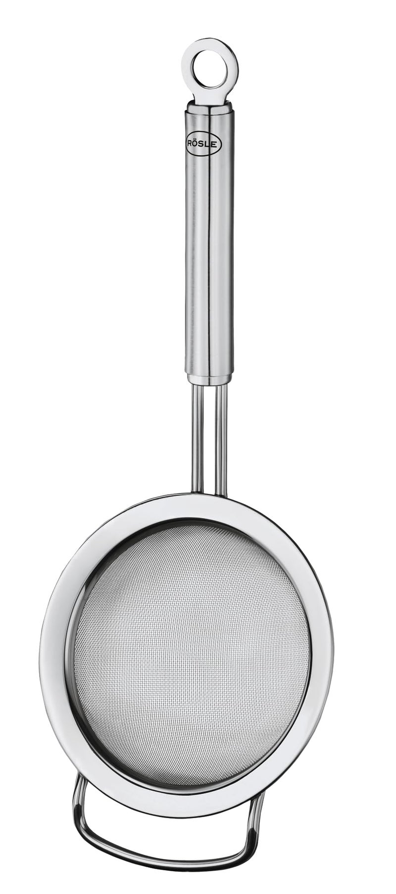Rösle Stainless Steel Fine Mesh Tea Strainer, Round Handle, 3.2-inch - Image 3