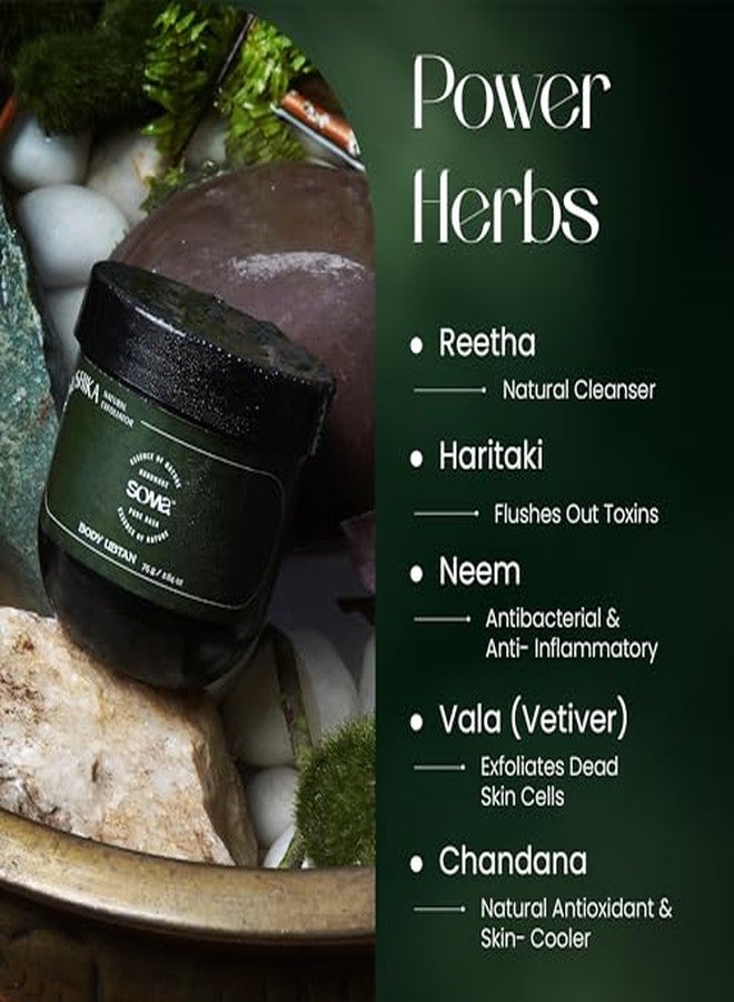 SOMA Kaushika Natural Exfoliator Body Ubtan | Herbal Skin Brightening & Tan Removal | Smooth & Glowing Skin | 76g - Image 4