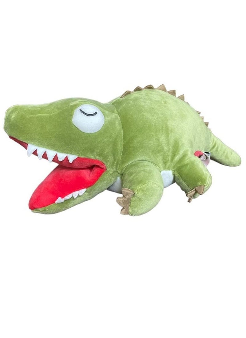 Plush toy Crocodile figure soft pillow stand edition Crocodile doll Children sleeping pillow 40 cm