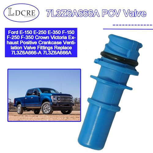 LDCRE صمام PCV 7L3Z6A666A لسيارات فورد E-150 E-250 E-350 F-150 F-250 F-350 كراون فيكتوريا - Image 2