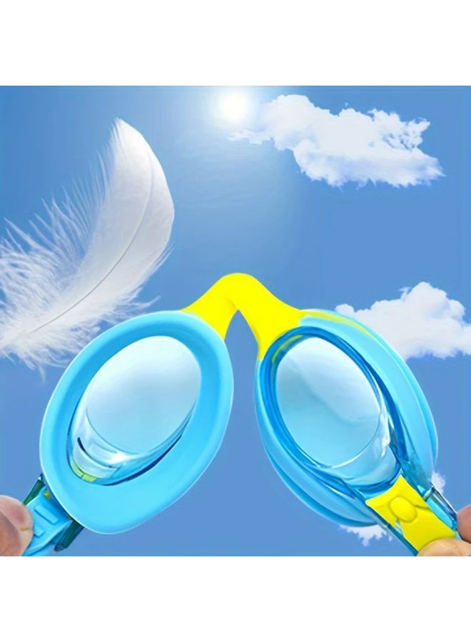 Pink Purple Kids Swim Goggles Anti Fog Clear Vision Leak Proof Adjustable Strap Ages 6 14 - Image 4