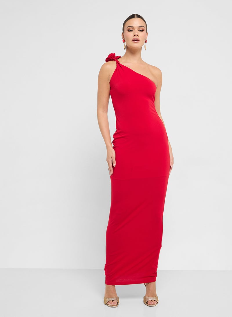 Ella Limited Edition One-Shoulder Column Dress  - Image 1