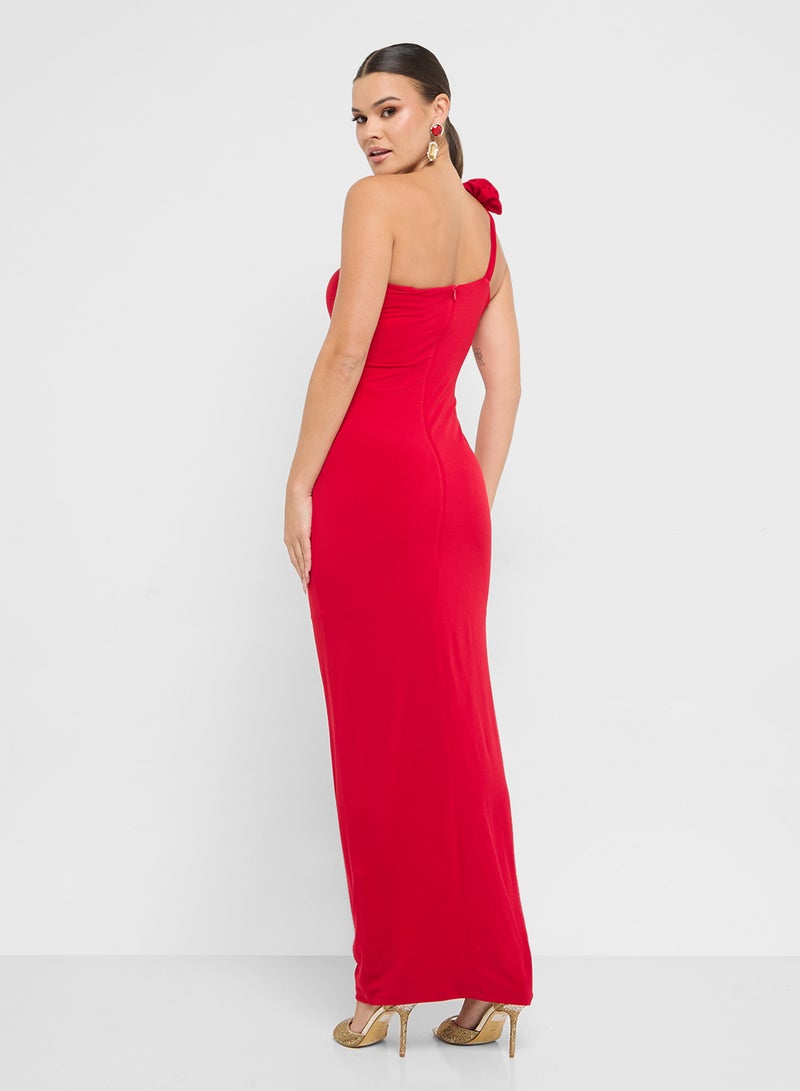 Ella Limited Edition One-Shoulder Column Dress  - Image 2