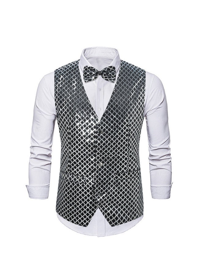 Shougu New Fashionable Casual Men's Suit Vest - Image 1