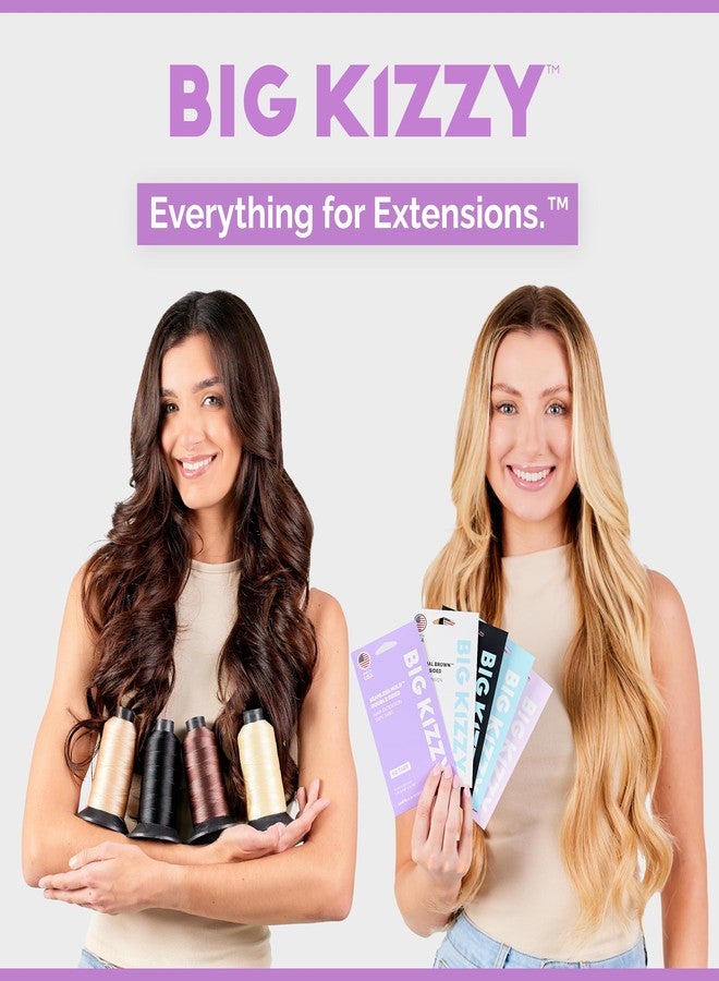BIG KIZZY Volumizing Biotin Conditioner Set of 2, 8.5oz - Color, Keratin Treatment & Hair Extension Safe, Strengthen & Nourish Your Hair, Body Building, Thickening & Gentle Hair Care - Image 5