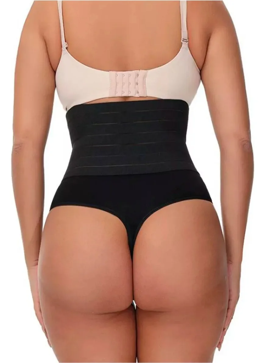Mistirik Flerna Model Abdominal Firming and Abdominal Corrector High Waist Elastic Corset String