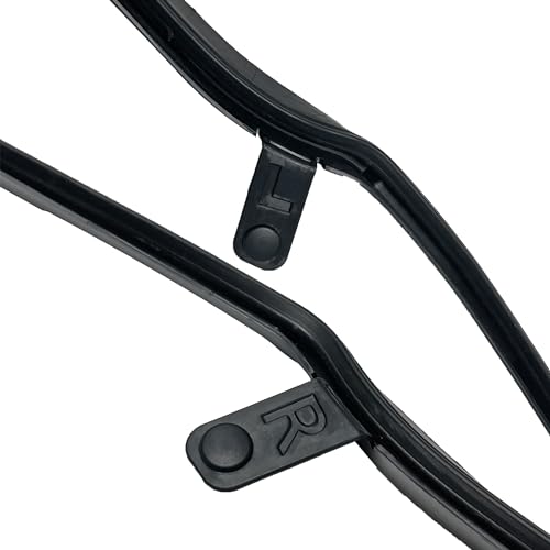 Sumyola Rear Door Front Weatherstrip Seals Couple for Ford Explorer 2011-2019 Replace BB5Z-7825324-B BB5Z-7825325-B - Image 3