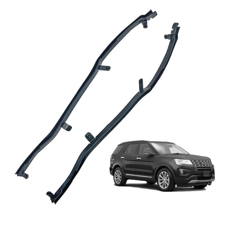Sumyola Rear Door Front Weatherstrip Seals Couple for Ford Explorer 2011-2019 Replace BB5Z-7825324-B BB5Z-7825325-B - Image 5
