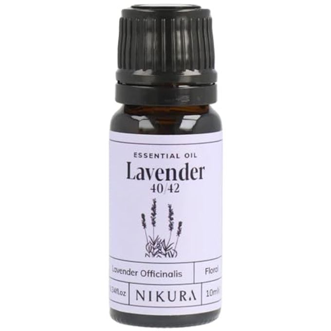 LAVENDER 40/42 ESSENTIAL OIL - 10ML | 100% PURE NATURAL OILS | PERFECT FOR AROMATHERAPY, DIFFUSERS, SOAP MAKING, CANDLE MAKING | GREAT FOR SLEEP, SKIN, HAIR CARE | VEGAN & UK MADE