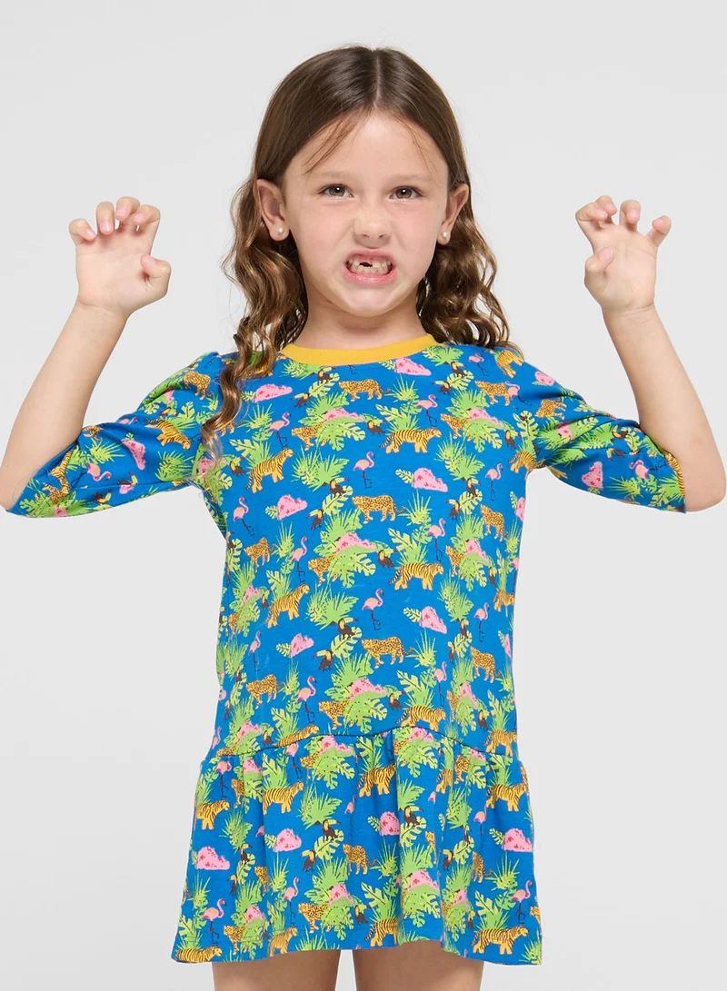 Pinata Girls All Over Printed Nightdress