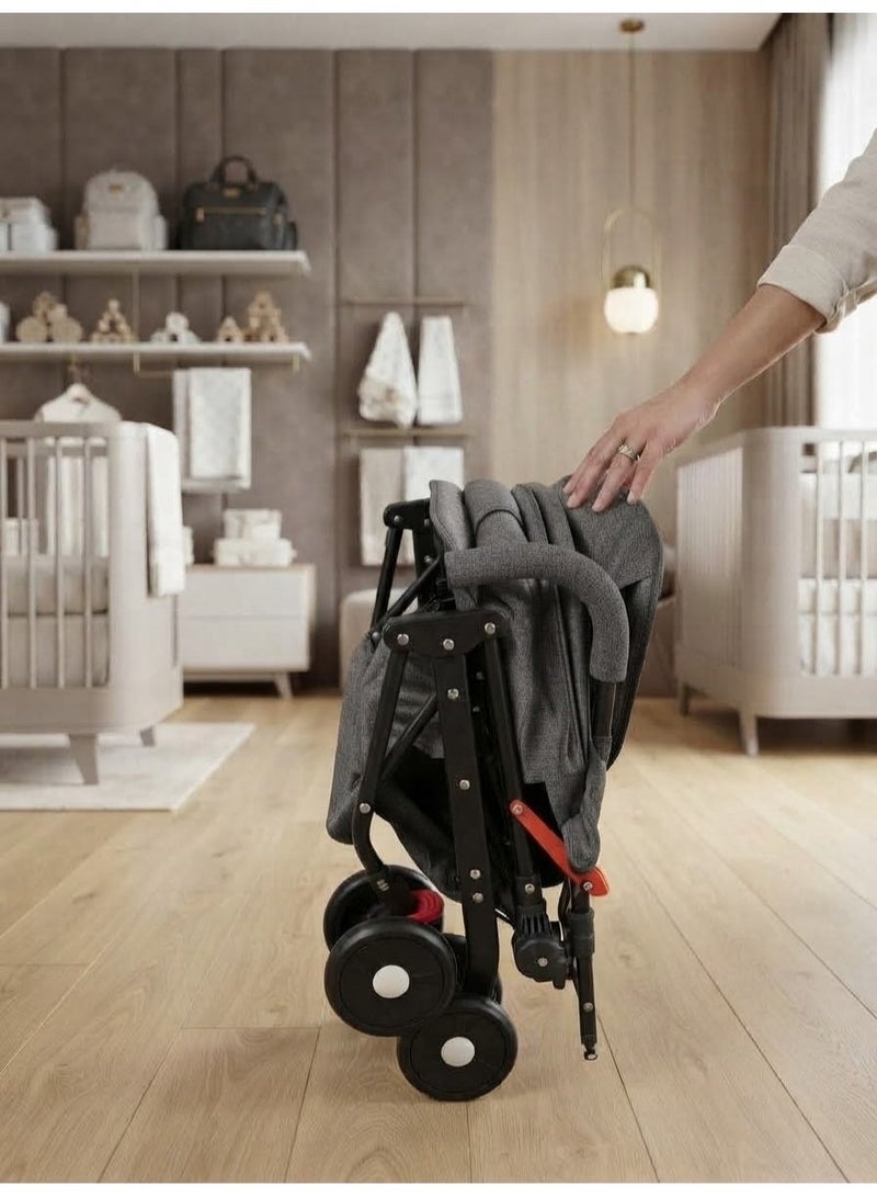 Cane Stroller for Kids - Baby Cane Stroller - Baby Stroller for Travel - Kids Travel Stroller - Baby Travel Stroller - Baby Stroller for Airplane - Kids Stroller for Airplane - Lightweight Travel Stroller - Lightweight Baby Stroller - Foldable Kids Stroller - Foldable Baby Stroller - Easy Fold Baby Stroller - Compact Kids Stroller - Compact Baby Stroller - Adjustable Backrest Stroller - Multi-Level Adjustable Backrest Stroller - Baby Stroller with Canopy - Kids Stroller with Canopy - Baby Stroller with Safety Belt - Kids Stroller with Safety Belt - Lightweight Baby Travel Stroller - Lightweight Cane Stroller - Easy-to-Carry Baby Stroller - Baby Stroller for Outings - Baby Stroller for Daily Use - Image 4