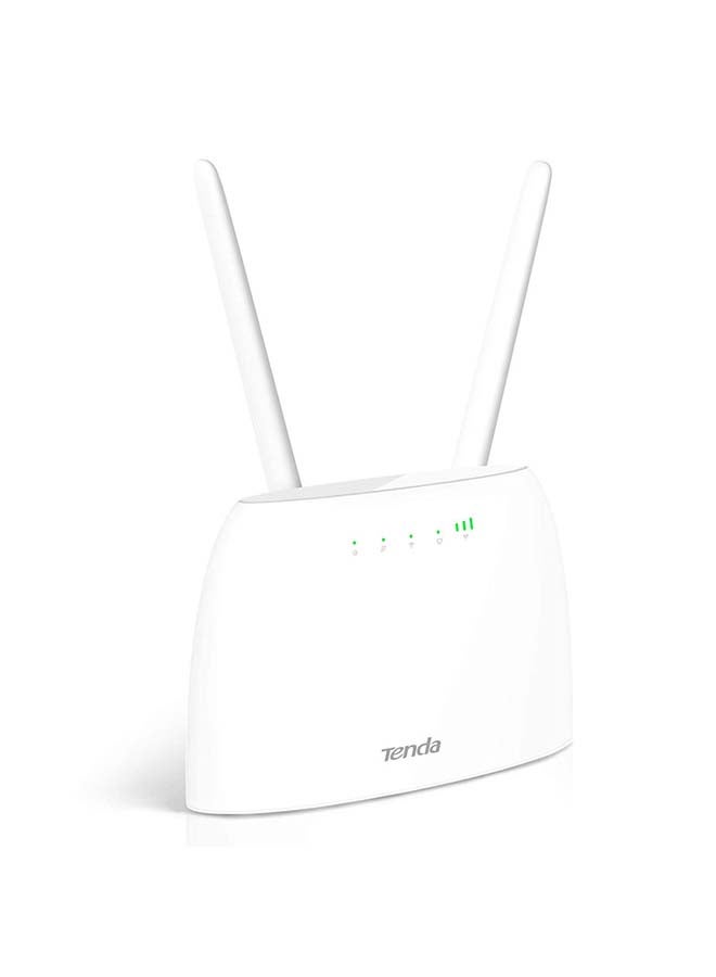 تيندا راوتر جيجابت واي فاي فولتي N300 بتقنية 4G، مزود بتحكم الوالدين، ويتصل بما يصل إلى 32 جهازاً - 4G06 أبيض - Image 1