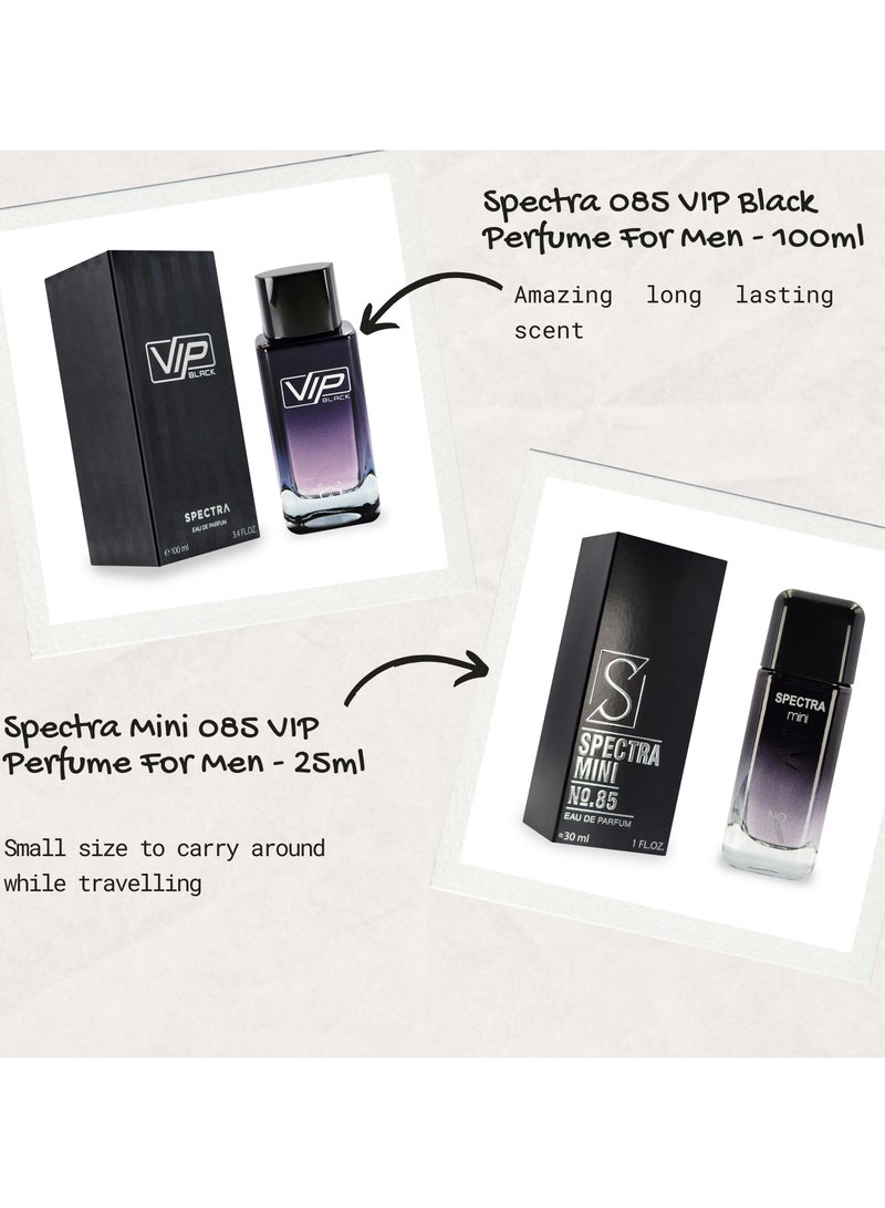 Spectra Pocket 085 VIP Black Eau De Perfume For Men - 18ml - Image 4