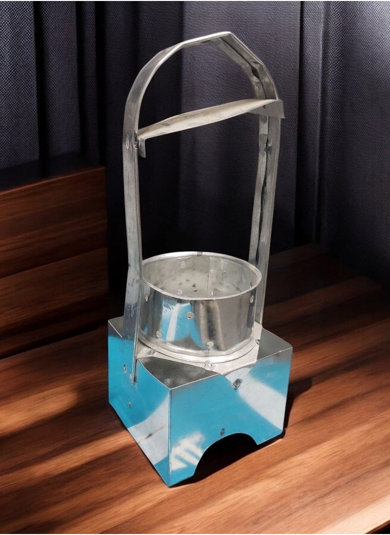 fan baytk - Medium size two-tier tin grill - Image 1