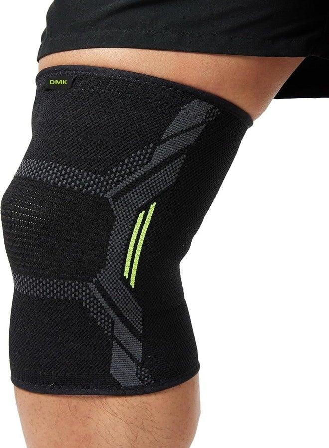 DMK 3D Knee Support, Knee Caps, Pain Relief Products,Leg Sleeves, Gym Squats Knee Belt Knee Support For Men and Women (Single) (L) - Image 4