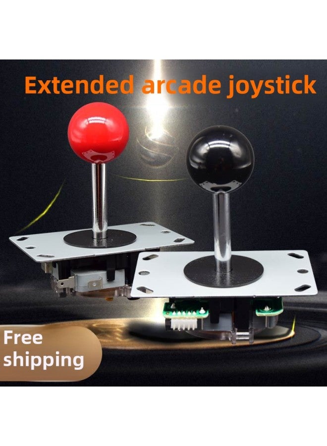 Arcade Rocker Moonlight Treasure Box Double King Of Fighters 97 Game Machine Direction Handle Without Delay Extended Eight-way Handle-Product Color:Extended 5p Pin Durable Joystick (slant Wide Plate)  - Image 4