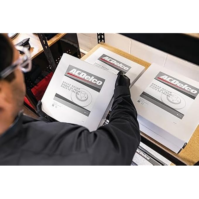 إيه سي ديلكو دوار الفرامل القرصية الخلفي المطلي ACDelco Advantage 18A1412AC - Image 5