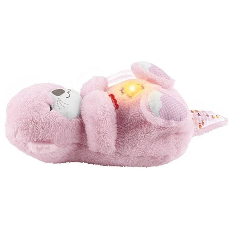 Fisher-Price Soothe ‘n Snuggle Otter Baby Interactive Plush Toy (15 x 33.5 cm, Pink) - Image 2