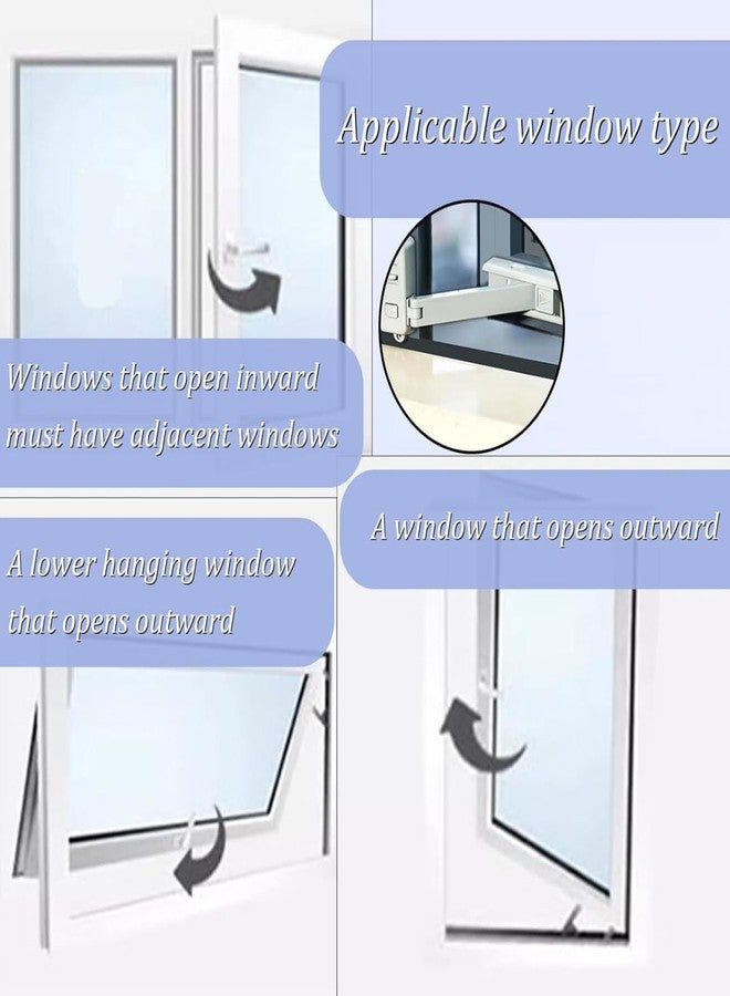MITVIK Window Safety Restrictor Lock | Child Proofing Window Lock for Baby Safety | Self-Adhesive No-Drill Restrictor for UPVC, Wooden, Metal & Aluminium Windows - Image 4