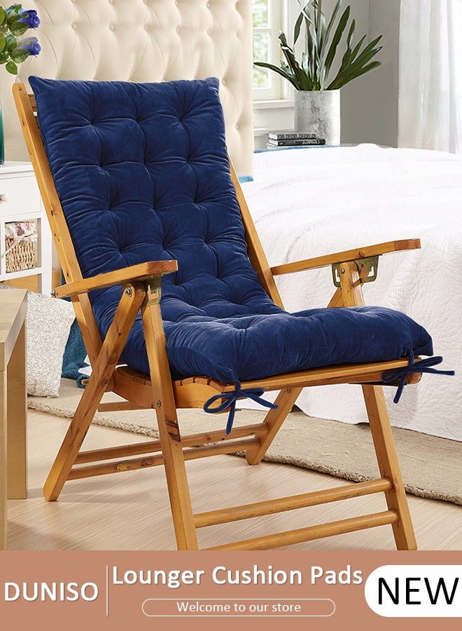 DUNISO وسائد استرخاء، وسادة كرسي هزاز مع أربطة، وسادة كرسي من الخيزران، وسائد قطنية فاخرة من بولي بروبيلين غير قابلة للانزلاق مجموعة علوية وسفلية، غطاء سرير سميك محمول للحديقة والشرفة للسفر والعطلات - Image 1