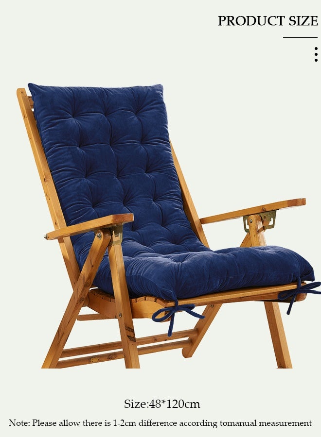 DUNISO وسائد استرخاء، وسادة كرسي هزاز مع أربطة، وسادة كرسي من الخيزران، وسائد قطنية فاخرة من بولي بروبيلين غير قابلة للانزلاق مجموعة علوية وسفلية، غطاء سرير سميك محمول للحديقة والشرفة للسفر والعطلات - Image 4