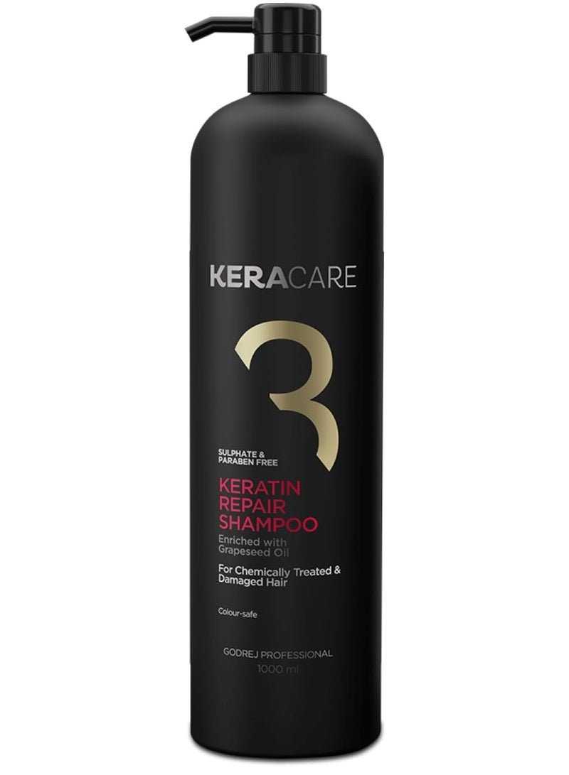 Godrej Professional Keracare Keratin Repair Shampoo 1000ml - Image 1